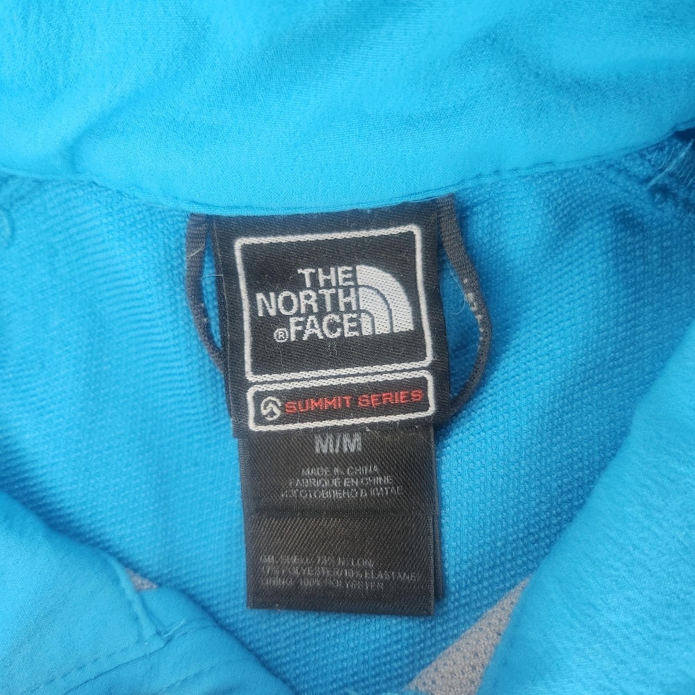 The North Face Summit Series Apex Full Zip Womens Size Medium Jacket Light Blue - Picture 6 of 10